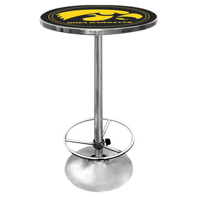 NCAA Round Metal Base Dining Table