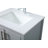 Everett 24'' Single Bathroom Vanity with Engineered Marble Top-1305662983