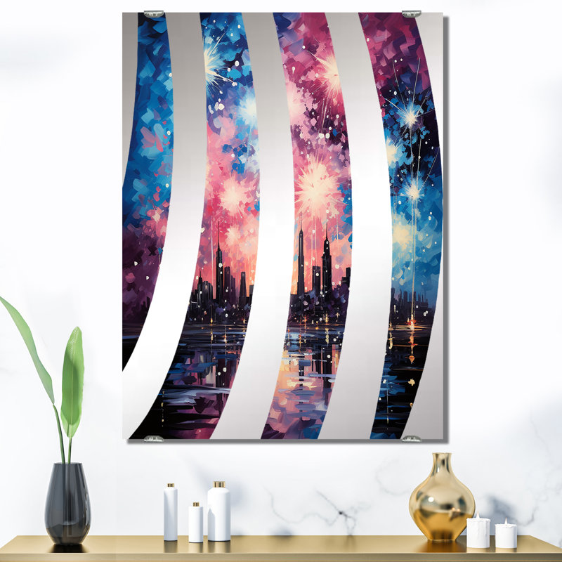 Miroir mural Azeneth, 40 po x 30 po