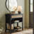 Aristeia Console Table with Drawer and Power Outlets-320333729