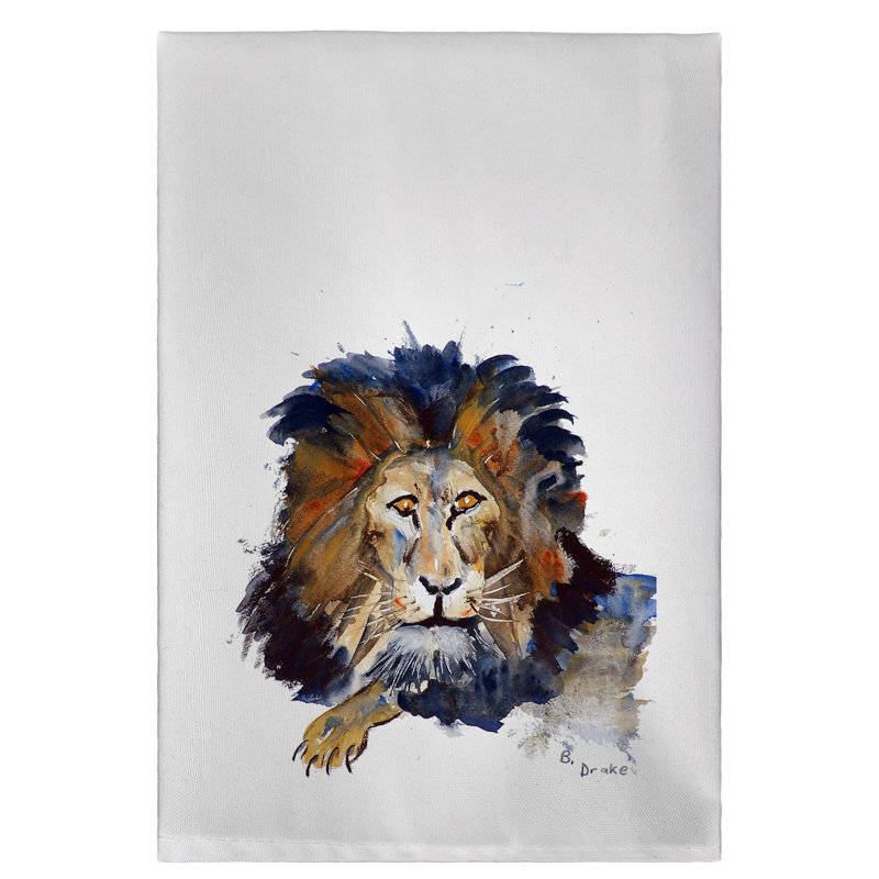 Serviette à main Lion