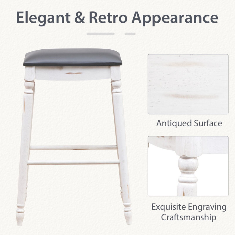 Minerve Upholstered Counter Stool, 74cm