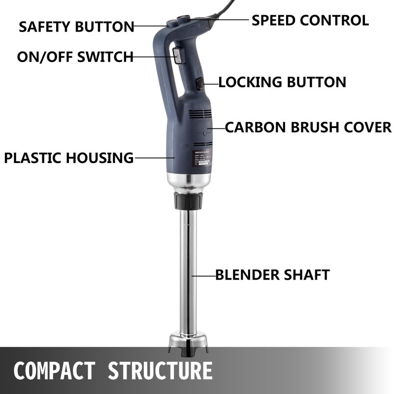 VEVOR 16000 Speed Hand Immersion Blender