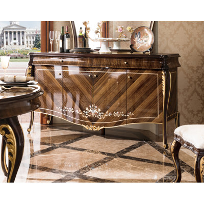 Athena 70.87'' Solid Wood Sideboard