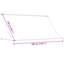 Auvent rétractable Vidaxl en tissu et acier de 59,1 po x 59,1 po-98886018