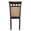 Ensemble de 2 chaises d'appoint rembourrées