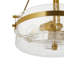 Lustre cylindrique moderne à 2 lumières avec abat-jour, luminaire suspendu à hauteur réglable pour salle à manger, salon, vestibule