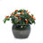 3 Pieces Ceramic Flowerpot, Modern Planter For Patio, Garden Or Windowsills-190872152