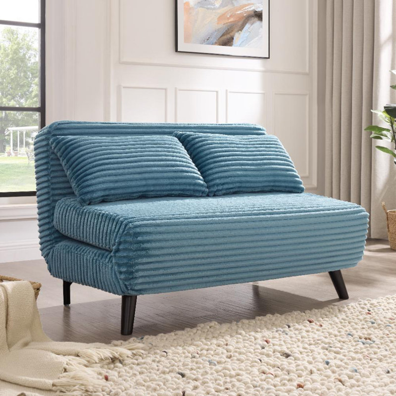 Keller 2 Seater Sofa Bed, Blue