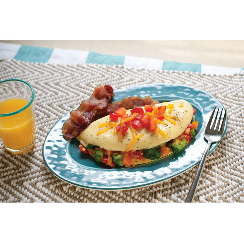 Poêle à omelette 8,4 pouces Nordic Ware, blanc