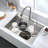 Premium Stainless Steel Kitchen Sink With Advanced Features For Ultimate Functionality