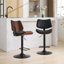 Tabourets de bar en bois cintré Mid Century-1474722103