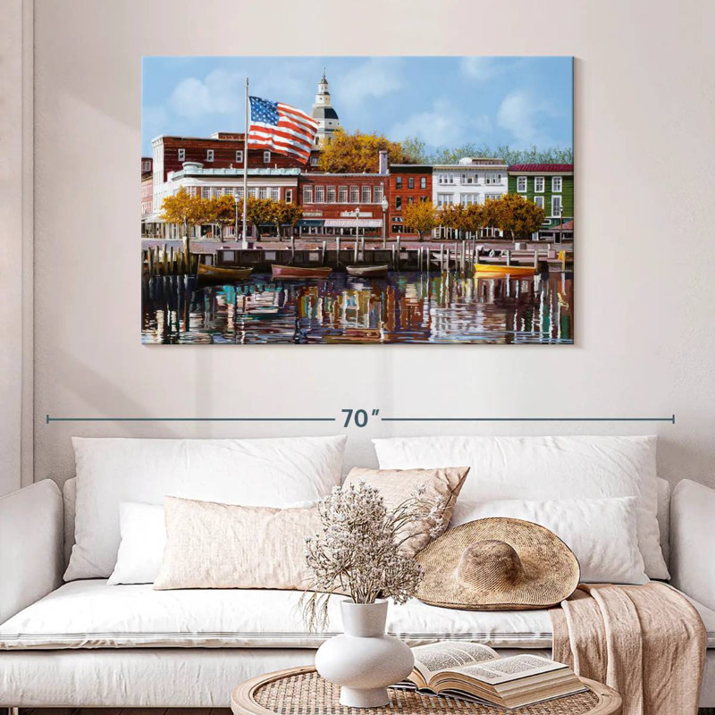 Annapolis, 32" H x 48" W