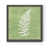 Toile avec cadre gris