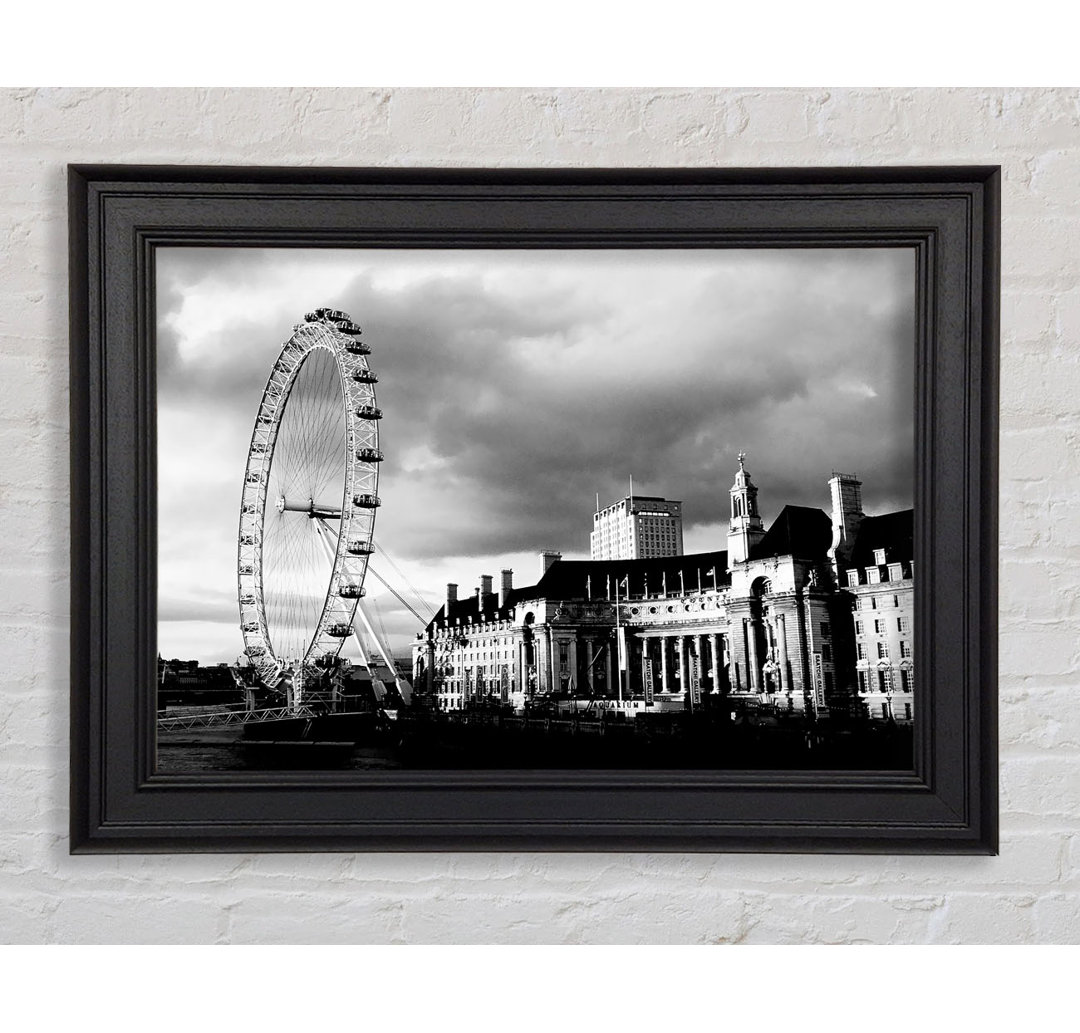 London Eye Wolken