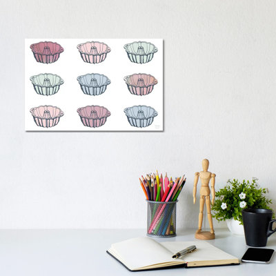 Fluted Cake Pans by Statement Goods - Gallery-Wrapped Canvas Giclée on Canvas