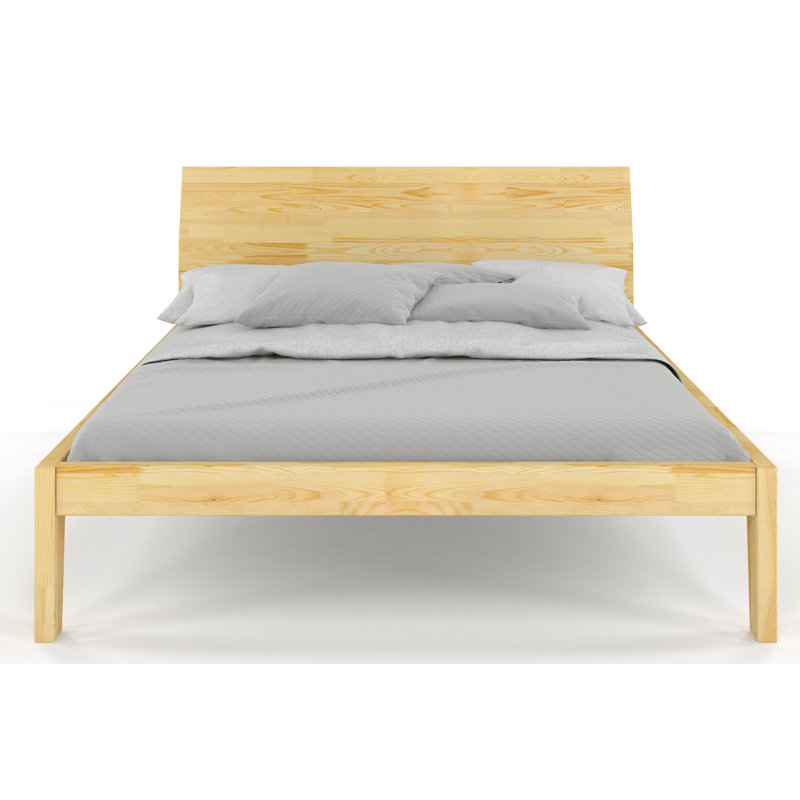 Jovanni Solid Wood Bed, Pine, European Kingsize (160 x 200 cm)