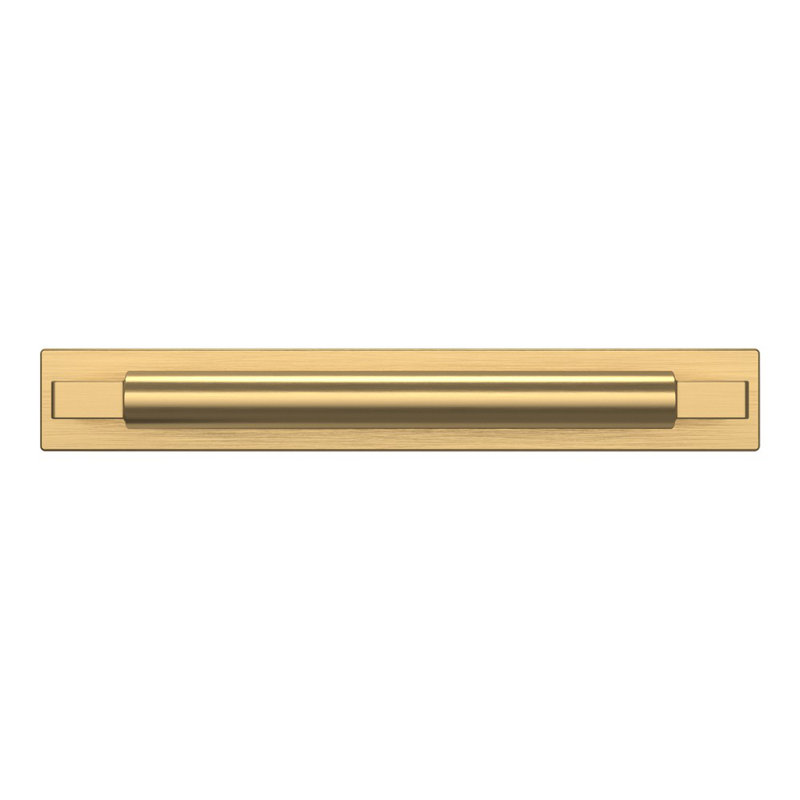 4927 Contemporary Back Plate, Satin Brass