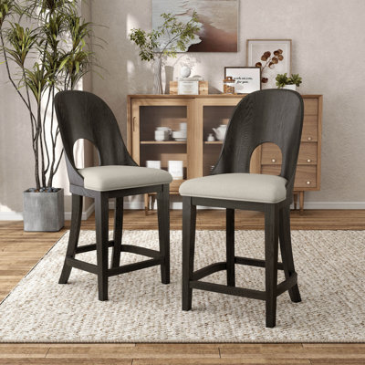 Doloros Counter Height Dining Chairs by Wrought Studio