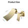 Wall-mounted widespread bathroom faucet with single handle design for bathroom sinks and bathtubs