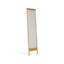 Miroirs pleine longueur rectangulaires en bois massif