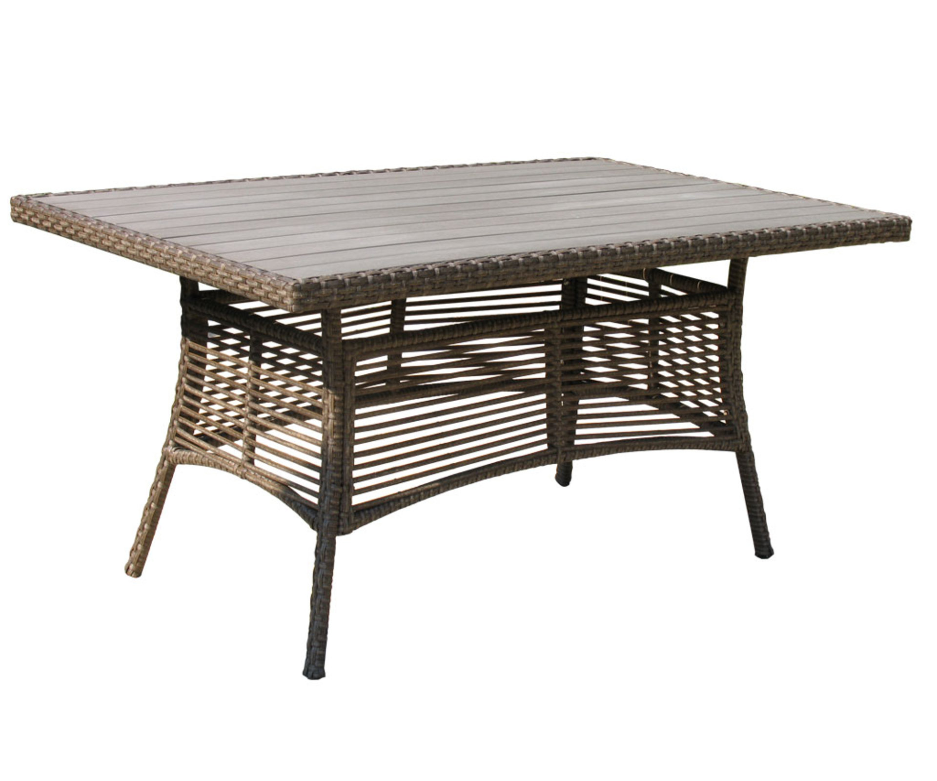 Wayfair Rattan Table Dakota Fields Watts Rattan Dining Table | Wayfair.co.uk