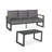 2-Piece Outdoor Sofa Couch Set-124919973