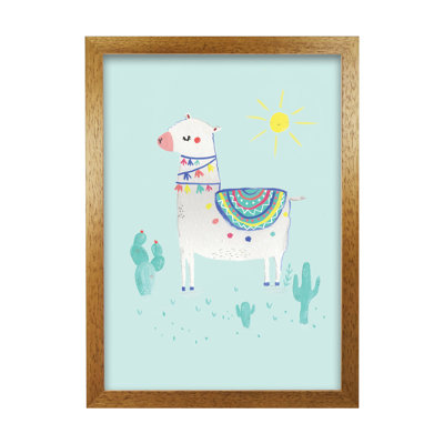 Sunshime Llama by Laura Irwin - Print