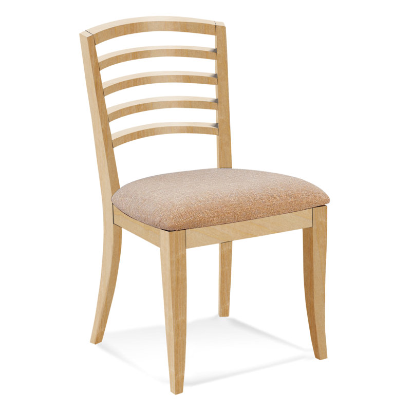 Chaise rembourrée Ayaina, Graine de lin, Bounty