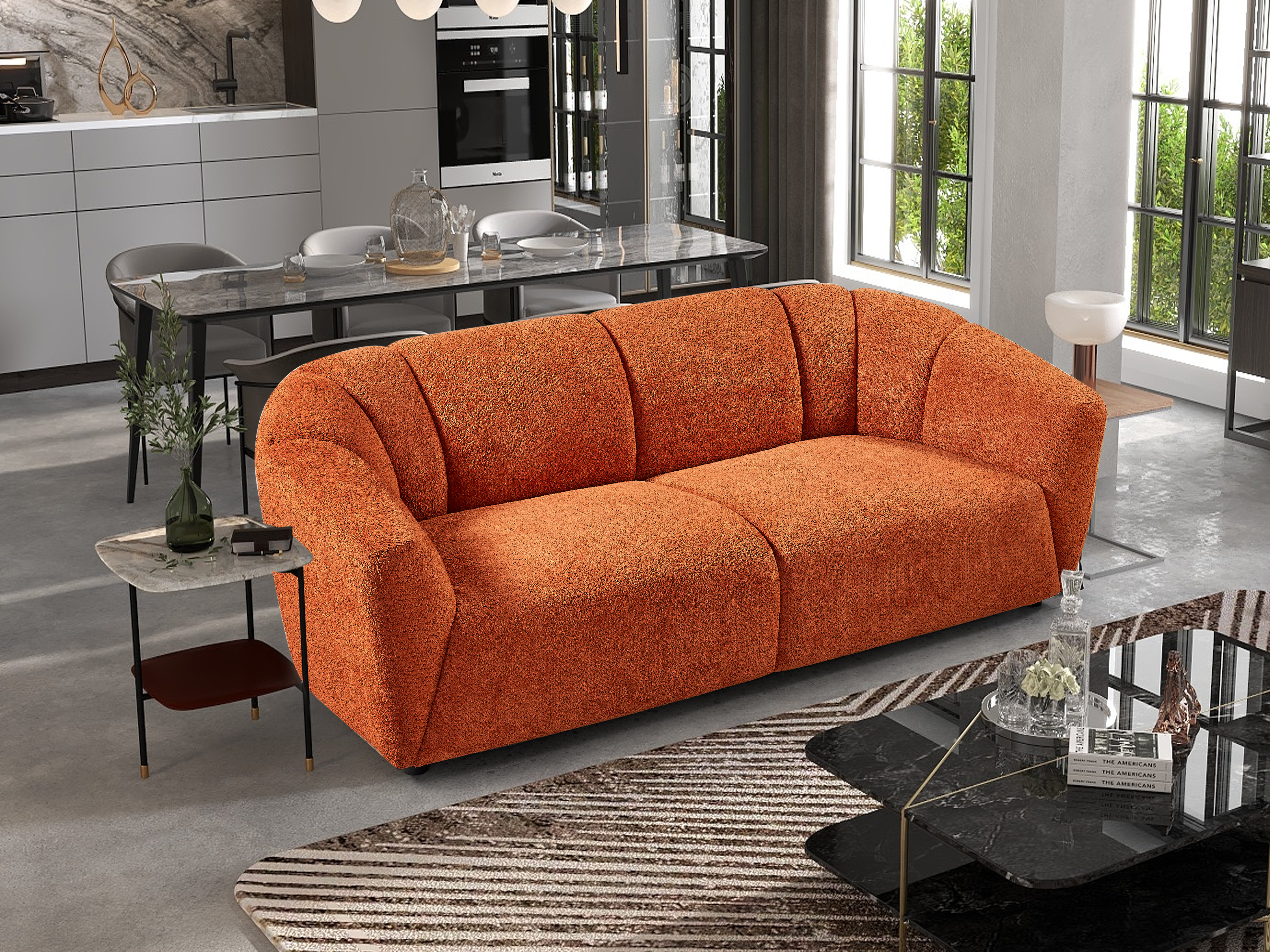Inke 78.35'' Upholstered Sofa