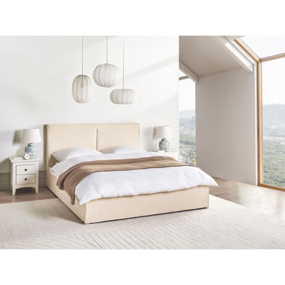 MOISSAC Upholstered Ottoman Storage Bed