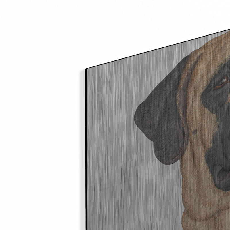 «Mastiff Red Ball» par Danny Gordon, H 24 po x l 36 po