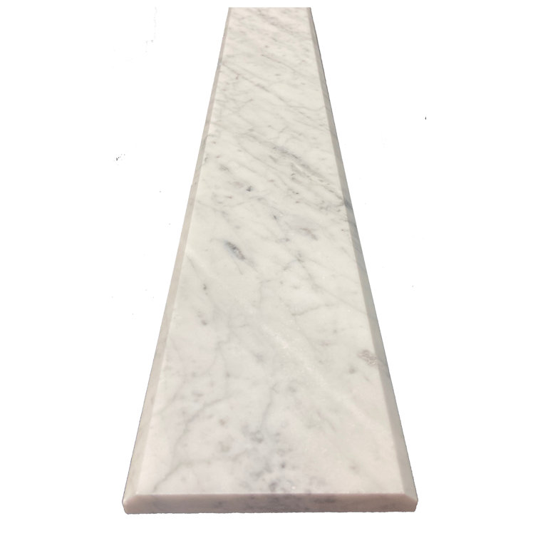 4"x36" Carrara Marble Threshold Marble Saddle Floor Use Tile