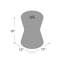Tabouret de jardin en céramique Almeric-33350283