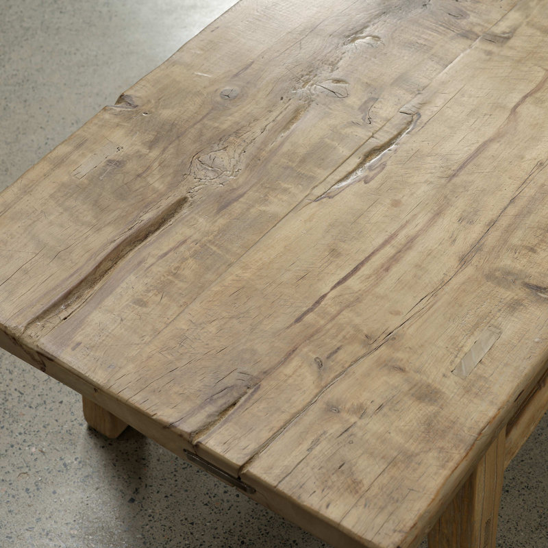 Solid Wood 4 Legs Coffee Table