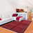 Oddvar One-of-a-Kind 5'10" X 7'9" New Age Wool Area Rug in Dark Red