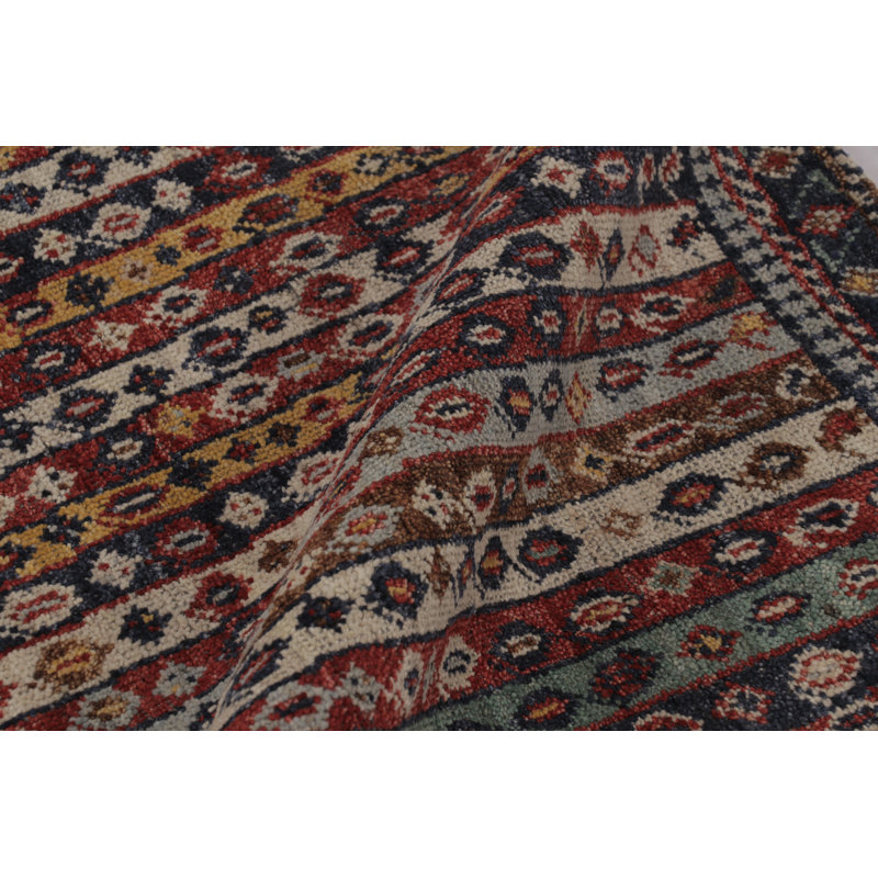 Burano One-of-a-Kind 3'8X4'5 Hand Knotted Area Rug
