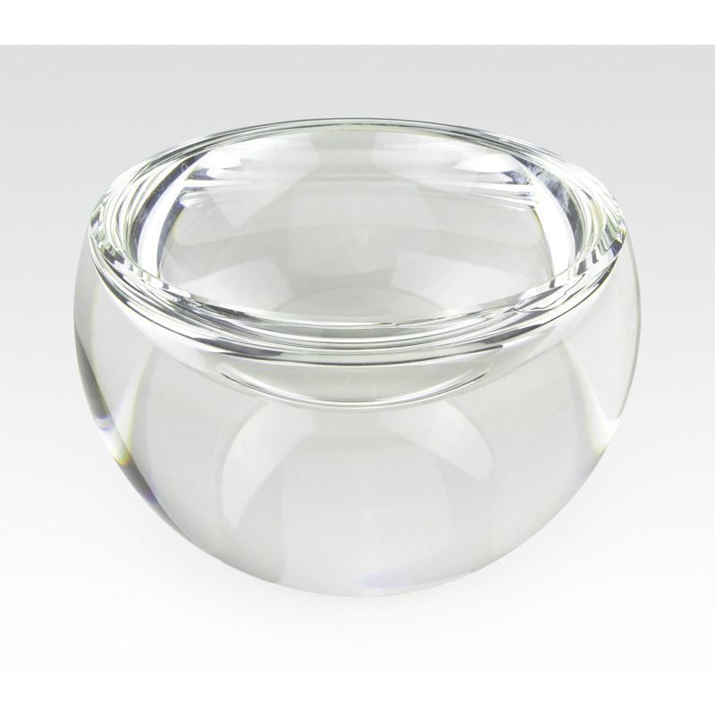 Hwithoveth Crystal Decorative Bowl