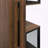 70" Display Cabinet with Glass Doors, Lights, and Pull-Out Shelf