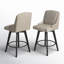 Tabouret de comptoir pivotant 26 po Annelotte-361965139
