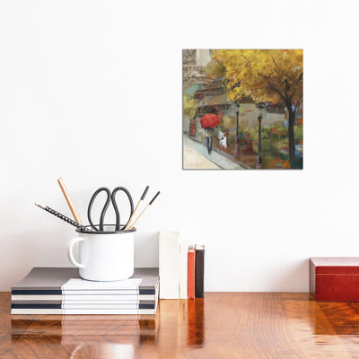 Sunlight Avenue II by Allison Pearce - Wrapped Canvas Painting
