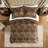 Cal King Comforter Set Red Comforter Set With Chenille Jacquard, Durable And Environmentally Friendly Bedding