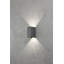 Modern Cremona 2 Adjustable LED Wall Light - IP54, 3000K Warm White, 600lm-11976093