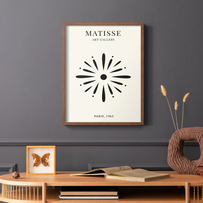 Matisse CXLI, reproduction d'art encadrée - bois massif