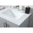 Everett 24 " W Freestanding Standard Free Standing 1 Single Vanity Bathroom Vanity With Engineered Marble Top-1305662983