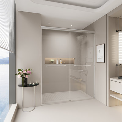 Double Sliding Shower Door