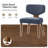Mid Century Modern Upholstered Dining Chairs-1056564836