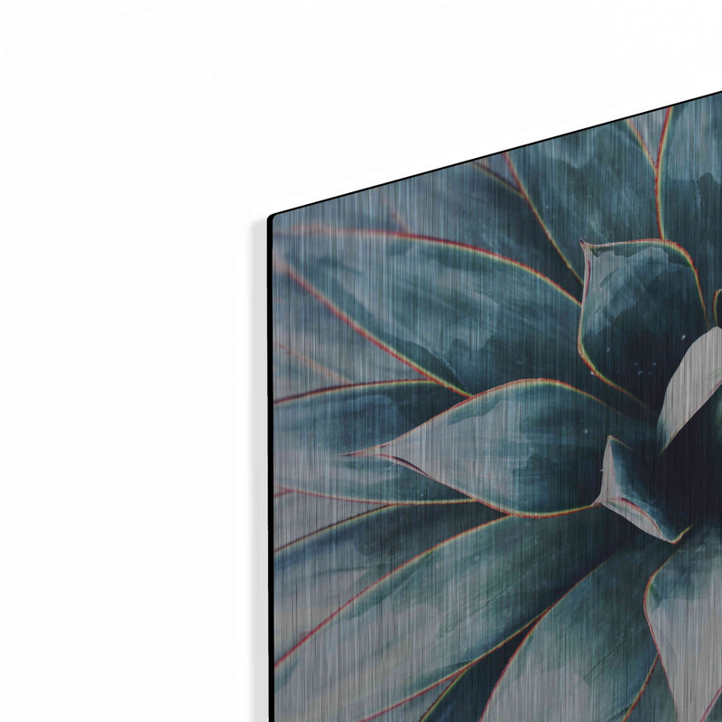 Luxe Tropical Art «Tropical Star» par Irena Orlov, Met «Tropical Star» par Irena Orlov, H 12 po x l 16 po