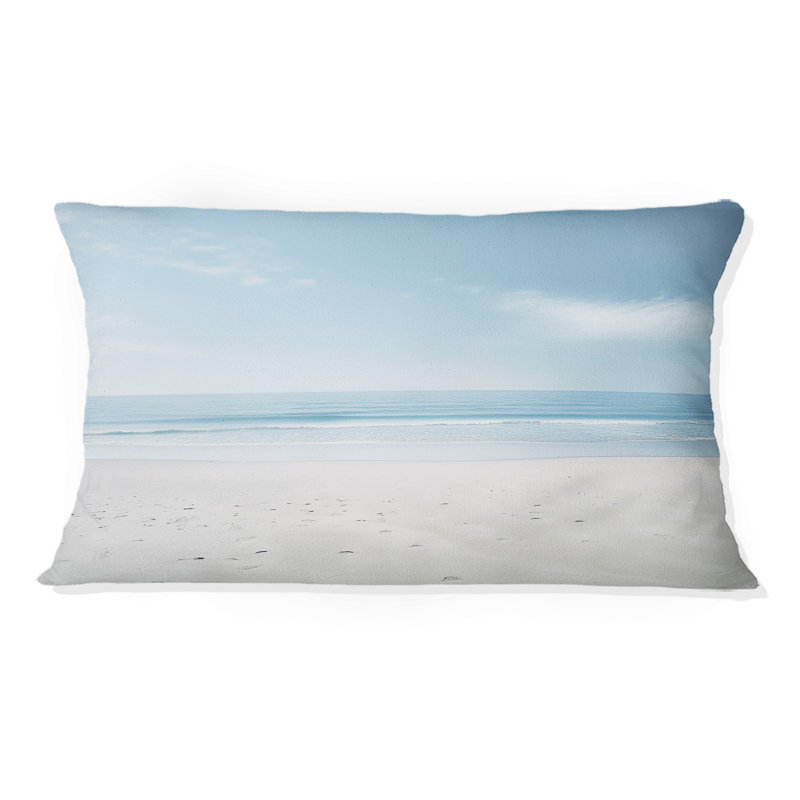 Coussin Minimalisme Beachside Serenity - Coastal Beach