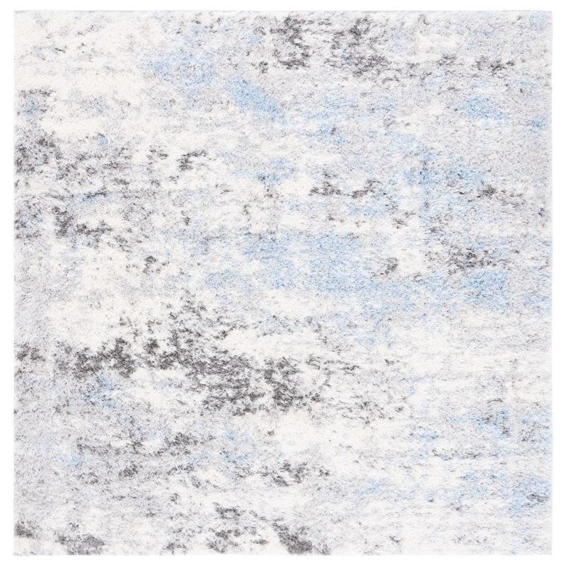 Izmir Performance Abstract Rug, Round 6'7"